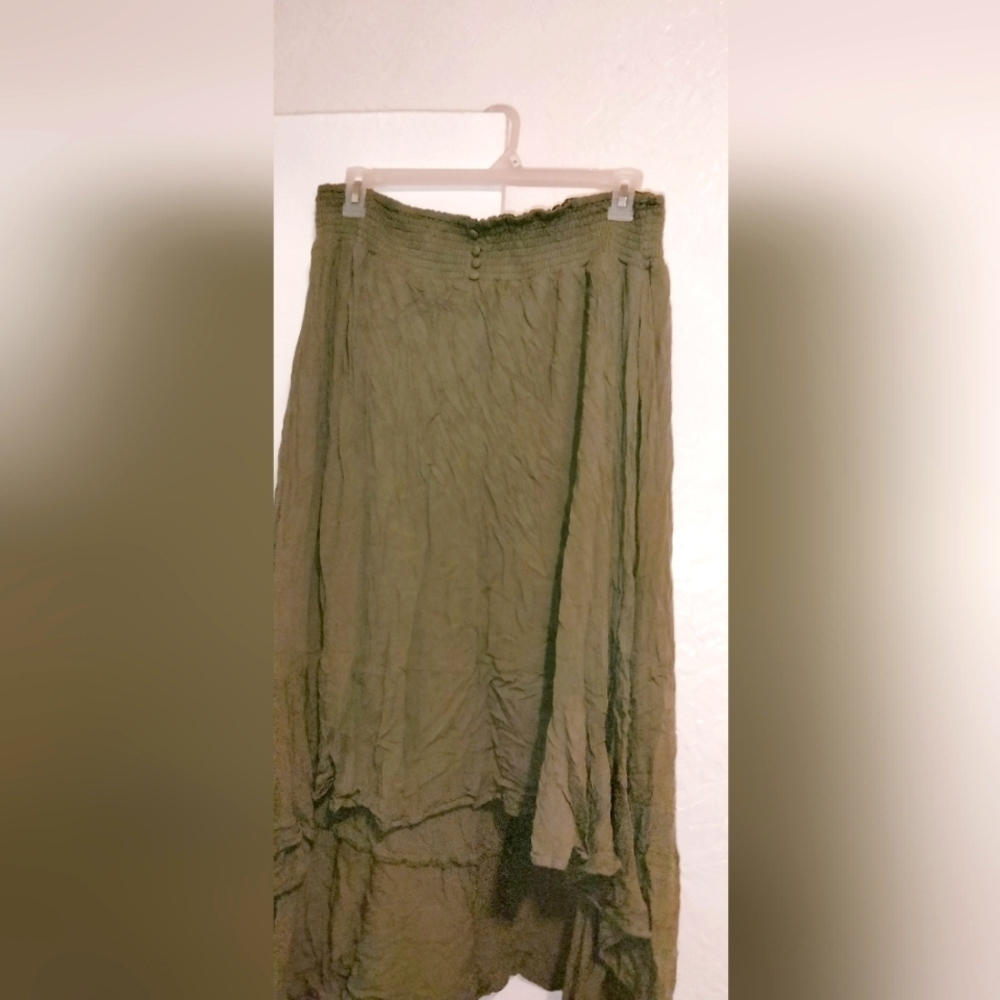 High-low skirt